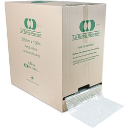 Polycell Degradable Bubble Wrap Roll 500mm Perforated 375mm x 100m Clear