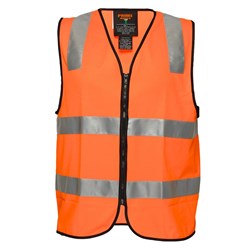 Portwest Hi-Vis Zipped Vest 4XL Orange
