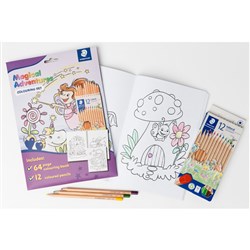 Staedtler Small Format Colouring Set Magical Adventures