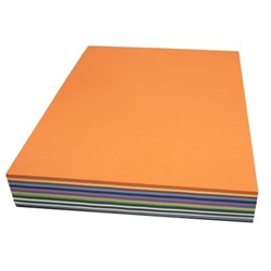 Rainbow Cover Paper 510 x 760mm 125gsm Assorted 250 Sheets