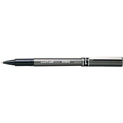 Uni-Ball UB155 Micro Deluxe Rollerball Pen Extra Fine 0.5mm Black