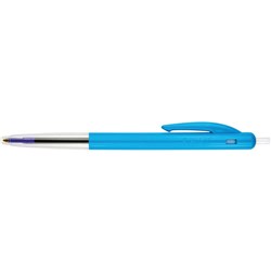 Bic Clic M10 Xtra Life Ballpoint Pen Retractable Medium 1mm Blue Pack of 10