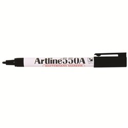Artline 550A Whiteboard Marker Fine Bullet 1.2mm Black