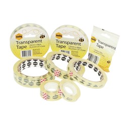 Marbig Office Tape 18mm x 33m 25.4mm Core Clear