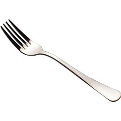 Connoisseur Curve Fork Stainless Steel 200mm Pack Of 12